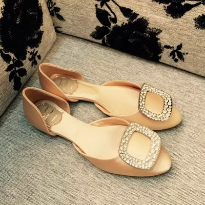 RV Shallow mouth flat shoes Women--052